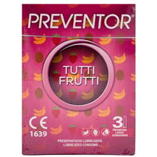 Презервативи Preventor Tutti Frutti, 3 шт.: Тип Ароматизированные