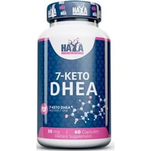 Haya Labs 7-KETO DHEA 50 mg 7-Кето Дегидроэпиандростерон 60 капсул: Производитель Haya Labs