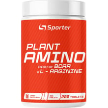 Аминокислота для спорта Sporter Plant Amino & l-arginine 200 tabs / 40 servings: Тип Комплексные