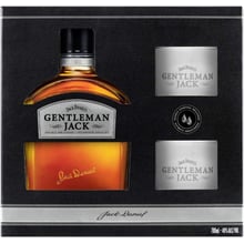 Віскі Jack Daniel's "Gentleman Jack", gift box with 2 glasses, 0.7л (CCL973931): Об'єм, л 0.7