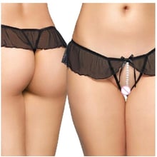 Жіночі стрінги SoftLine - G-String 2501, S/M (black): Для кого Для женщин