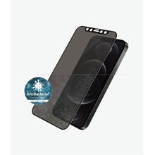 Аксесуар для iPhone Panzer Premium Tempered Glass Privacy Black for iPhone 12 / iPhone 12 Pro: Колір чорний