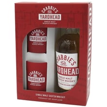 Виски односолодовый Crabbie's Yardhead gift box + 2 glasses 0.7 л (AS8000020066047): Объем, л 0.7