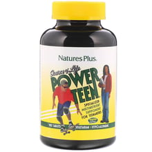 Nature's Plus, Source of Life, Power Teen, 180 Tablets (NTP29992): Тип мультивітаміни