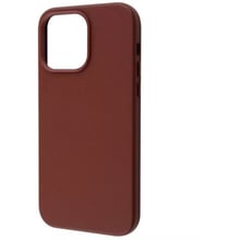 Аксесуар для iPhone WAVE Premium Leather Edition Case з MagSafe Umber для iPhone 14 Plus: Колір коричневый