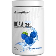 Амінокислота для спорту IronFlex BCAA 2-1-1 Performance 500 g / 100 servings / Blue Raspberry: Тип BCAA