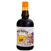 Напій на основі рому Mad Kaper Rum Spiced 35% 0.7 л з келихом (PLK5414145034847): Об'єм, л 0.7