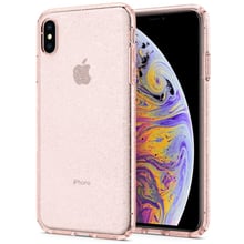 Аксесуар для iPhone Spigen Liquid Crystal Glitter Rose Quartz (065CS25124) for iPhone Xs Max: Колір рожевий