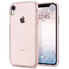 Аксесуар для iPhone Spigen Liquid Crystal Glitter Rose Quartz (064CS24868) for iPhone Xr: Колір рожевий