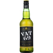 Віскі Vat 69, 1 л (BDA1WS-VAT100-001): Об'єм, л 1