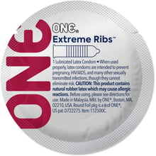 Презерватив ONE Extreme Ribs 1 шт: Тип Для максимальной защиты