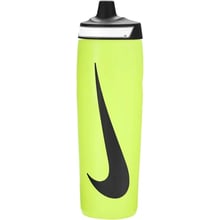 Фляга Пляшка Nike REFUEL BOTTLE 24 OZ Лимонно-чорний Уні 709 мл (N.100.7666.753.24): Виробник Nike