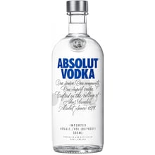 Горілка Absolut 0.5л 40% (STA7312040017072): Об'єм, л 0.5