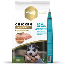 Сухой корм Amity Super Premium Puppy для щенков с курицей 4 кг (610 PUP 4 KG): Тип Сухой корм