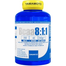 Аминокислота для спорта Yamamoto Nutrition BCAA 8:1:1 200 tablets: Тип BCAA