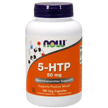 Now Foods 5-HTP гідроксітріптофана, 50 mg, 180 Veg Capsules (NOW-00101): Тип триптофан