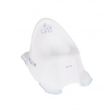 Горшок антискользящий музыкальныйTega Rabbits PO-058 white: Цвет белый