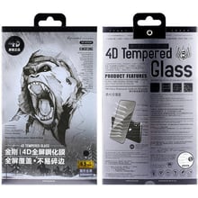 Аксесуар для iPhone WK Tempered Glass Kingkong 4D Curved Black (WTP-010) for iPhone 12 / iPhone 12 Pro