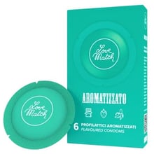 Ароматичні презервативи Love Match Aromatizzato (Flavoured), 6 шт: Тип Ароматизированные