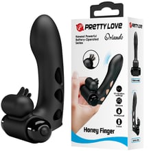 Кліторальний стимулятор на палець Pretty Love - Orlando Finger Black, BI-014836: Для кого унісекс