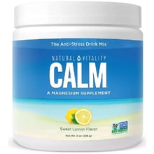 Natural Vitality CALM The Anti-Stress Drink Mix Напиток-Антистресс, вкус сладкий лимон 226 гр: Форма выпуска Порошок