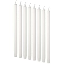 Свічка без запаху ІКЕА Jubla 35 см Білий (40154401)