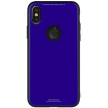 Аксесуар для iPhone WK Azure Stone Case Dark Blue (WPC-051) for iPhone X/iPhone Xs: Колір синій