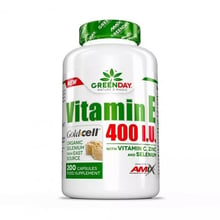 Amix Nutrition GreenDay Vitamin E 400 IU Life+ Вітамін Е 200 капсул: Тип Витамин E