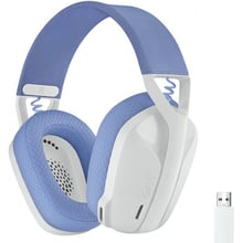 Наушники Logitech G435 Lightspeed Wireless Gaming Headset White (981-001074)