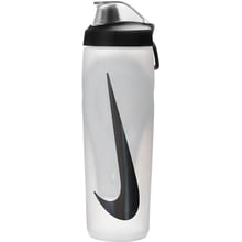 Фляга Пляшка Nike REFUEL BOTTLE LOCKING LID 24 OZ Біло-чорний Уні 709 мл (N.100.7668.125.24): Виробник Nike