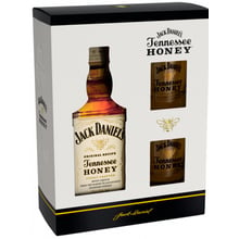 Лікер Jack Daniel's Tennessee Honey 0.7л, with 2 glasses (CCL1428913): Об'єм, л 0.7