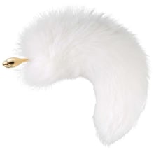 Анальна пробка LOCKINK Sevanda White Fox-Tail Anal Rose-shape Plug: Для кого Унисекс