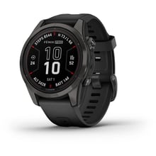 Смарт-годинник Garmin Fenix 7S Pro Sapphire Solar Carbon Grey DLC Titanium with Black Band (010-02776-11): Дисплей 1.3" (260х260)