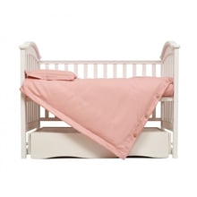 Змінне ліжко 3 ел. Twins Linen 3030-TL-24, powder pink: Тип постельный комплект