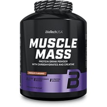 Гейнер BioTechUSA Muscle Mass 4000 g /57 servings/ Chocolate: Стать унісекс