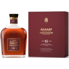 Бренди Ararat Vaspurakan 15 years old 0.5л, 40%, gift box (STA4850001002093): Объем, л 0.5