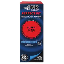 Презервативи MyONE Super Wide & Long 10 шт: Тип Увеличенного размера