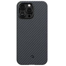 Чохол для iPhone Pitaka MagEZ Case 3 Twill 1500D Black/Grey (KI1401PM) для iPhone 14 Pro Max: Колір черный