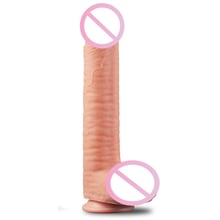 Фаллоимитатор Dual-Layered Silicone Nature Cock 12": Назначение Вагинальные