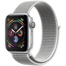 Apple Watch Series 4 40mm GPS Silver Aluminum Case with Seashell Sport Loop (MU652): Цвет серебристый (Silver)