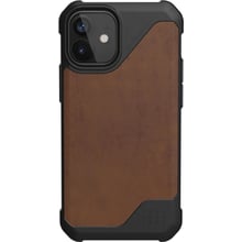 Аксесуар для iPhone Urban Armor Gear UAG Metropolis LT Leather Brown (11234O118380) for iPhone 12 Mini: Колір коричневий