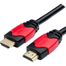 Кабель і перехідник Atcom HDMI to HDMI 30.0m V2.0 Red/Gold (24930): Тип кабель