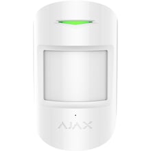 Датчик руху і розбиття скла Ajax CombiProtect White: undefined undefined