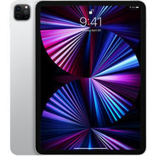 Планшет Apple iPad Pro 3 11" 2021 Wi-Fi 128GB M1 Silver (MHQT3) UA: Экран 11" Liquid Retina (2388x1668 точек) Multi-Touch c подсветкой LED и технологией IPS / Яркость 600 кд/