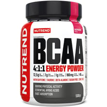 Амінокислота для спорту Nutrend BCAA 4:1:1 Energy Powder 500 g / 20 servings / raspberry: Тип BCAA