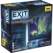 Настільна гра Zvezda Exit-квест: Полярна станція (Exit: The Game – The Polar Station): Виробник Звезда