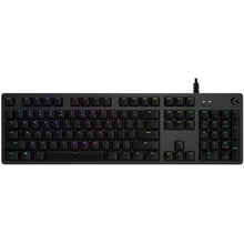 Клавіатура Logitech G512 Lightsync RGB Mechanical GX Blue USB UA Carbon (920-008946): Підключення проводное