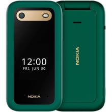 Мобільний телефон Nokia 2660 Flip Green (UA UCRF): Дисплей 2.8" TFT LCD (240 x 320) + 1.77" QQVGA