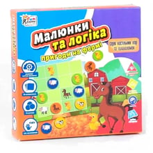 Настільна гра 4FUN Game Club Малюнки та логіка - Пригоди на фермі (UKB-B 0031): Виробник 4FUN Game Club