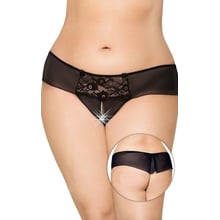 Жіночі стрінги SoftLine G-String 2433, Plus Size, XXXL (black): Для кого Для женщин